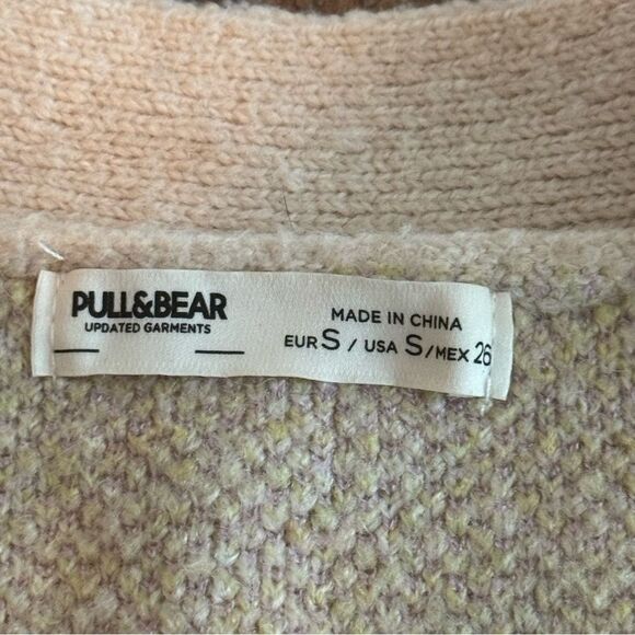 Pull & Bear Women's Cream and Purple Cardigan Size S​ - Picture 5 of 8